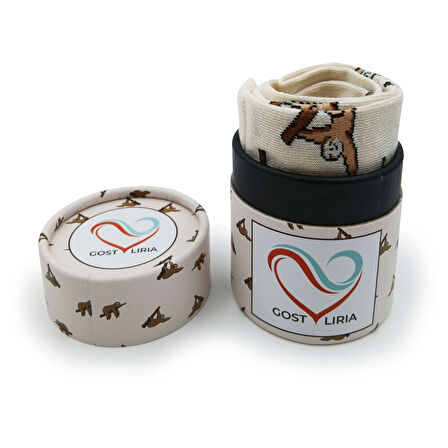 Sloth Socks – Desenli Unisex Soket Çorap