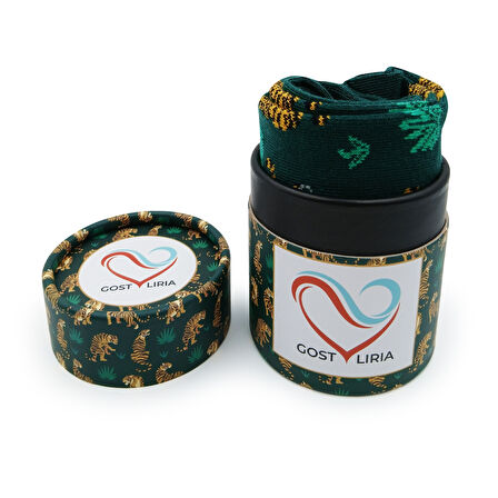 Tiger Socks – Desenli Unisex Soket Çorap