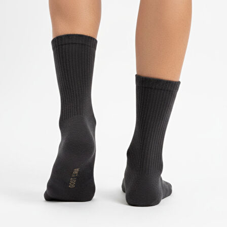 Gost Liria-  5’li Renkli Ribanalı Unisex Soket Çorap