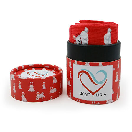 Rabbit Socks – Desenli Unisex Soket Çorap