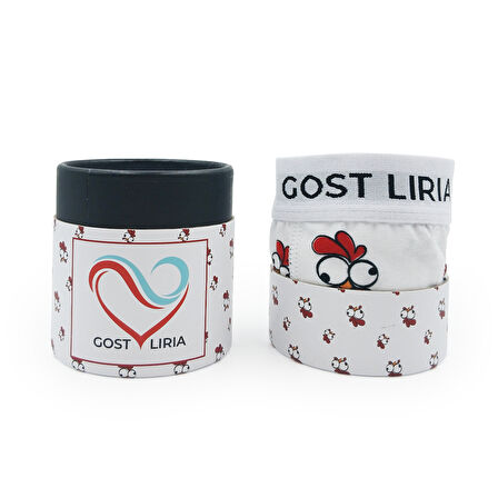 - Chicken Desenli Erkek Boxer