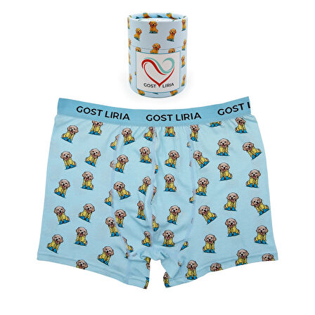 - Cute Dog Desenli Erkek Boxer
