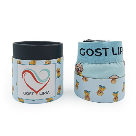 - Cute Dog Desenli Erkek Boxer