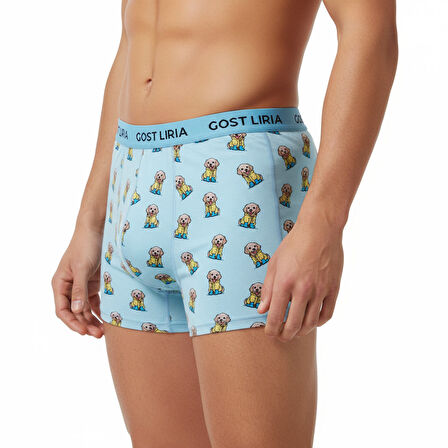 - Cute Dog Desenli Erkek Boxer