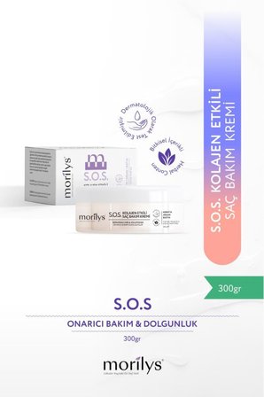 Morilys Kolejen Etkili Saç Bakım Kremi 300 Gr