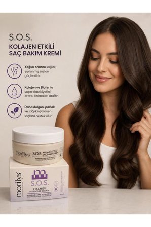 Morilys Kolejen Etkili Saç Bakım Kremi 300 Gr