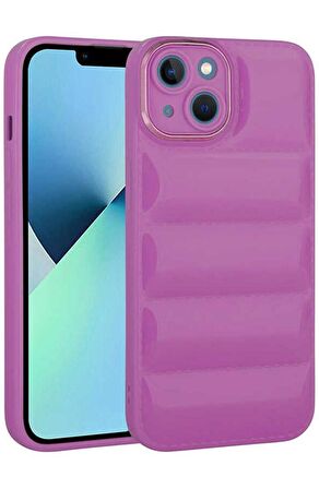 iPhone 14 Plus Kılıf Kamera Korumalı Airbagli Dikişli Silikon