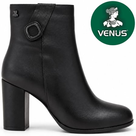 Venüs Virikula Hakiki Deri Ortopedik Topuklu Kadın Bot