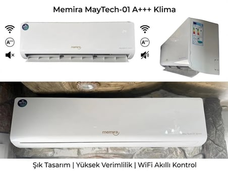 Memira Maytech-01 18000 Btu A+++ R32 İ̇Nverter Wifi Duvar Tipi Split Klima (Montaj Dahi̇L)