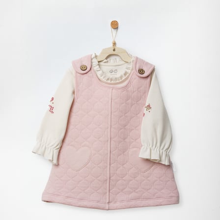 Andywawa Floral Dreams Kız Bebek Elbise Takım AC27019