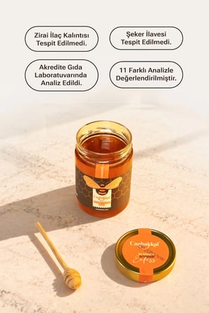Canbakkal Süzme Çiçek Balı 850 Gram – Doğal, Katkısız Çiçek Balı