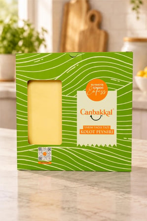 Canbakkal Yarım Yağlı Kolot Peyniri 1 Kg / Kuymaklık, Mıhlamalık (Muhlamalık) Peynir