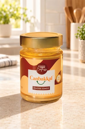 Canbakkal %70 Fındıklı Fındık Ezmesi 300 Gr / Sürülebilir Fındık Kreması Toplam Aflatoksin ve Pestisit Analizli