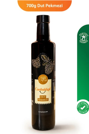 Canbakkal Dut Pekmezi 700 Gr / İlave Şeker İçermez, Pestisit Analizli