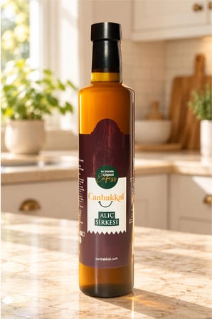 Canbakkal Alıç Sirkesi 500 Ml / Fermente Meyve Sirkesi, Pestisit Analizli