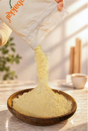 Canbakkal Mısır Unu 2 Kg / Kuymaklık, Mıhlamalık(Muhlamalık) ve Ekmeklik