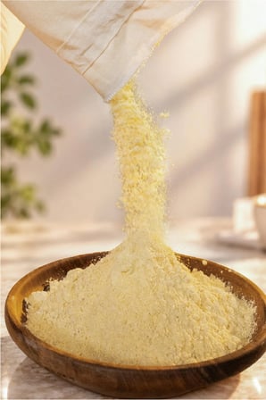 Canbakkal Mısır Unu 5 Kg / Kuymaklık, Mıhlamalık(Muhlamalık) ve Ekmeklik