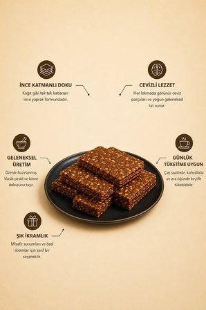 Canbakkal Yöresel Pestil 1 kg – Doğal Meyve Pestili & Katkısız Atıştırmalık