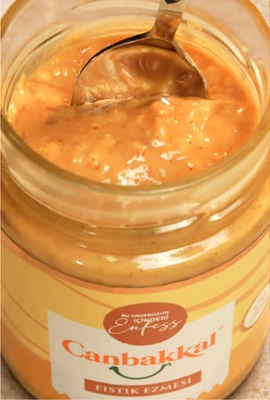 Canbakkal %70 Fıstıklı Fıstık Ezmesi 300 Gr / Sürülebilir Fıstık Kreması Toplam Aflatoksin ve Pestisit Analizli