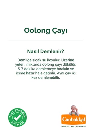 Canbakkal Oolong Çayı 100 Gr / Saf Oolong Yaprak Çayı