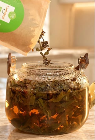 Canbakkal Yeşil Çay 100 Gr / Katkısız Dökme Yaprak Yeşil Çay