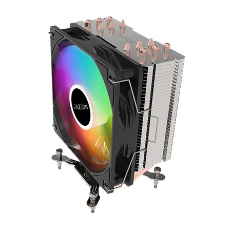 FAZEON A5120TRA 12cm RGB Kule Tipi Siyah Islemci Sogutucu