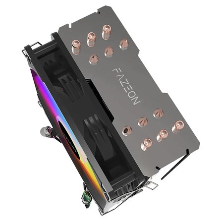FAZEON A5120TRA 12cm RGB Kule Tipi Siyah Islemci Sogutucu