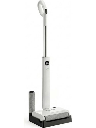 Eo-Tech DW200 Kablosuz Şarjlı Mop | Kuru/Islak Mod | Kolay Temizlik | Kendini Temizleme | Türkçe Ses Bildirimi