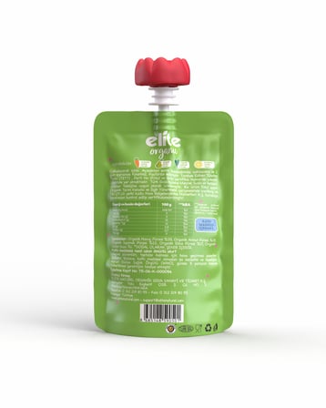 Veggie Bunny Organik Karışık Meyve ve Sebze Püresi 110 Gr