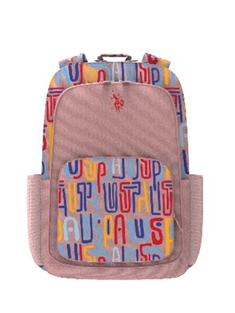 U.S.Polo Assn. Sırt Çantası Okul Çantası Pembe Plcan26148 Orjinal Lisanslı
