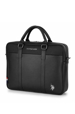 U.S. Polo Assn. Unisex Evrak Çantası Siyah 26050