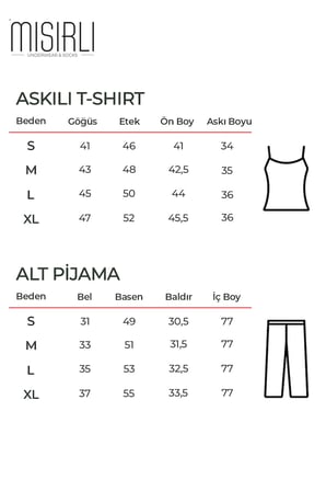 Mısırlı Kadın Pamuklu Askılı Pijama Takımı Pembe
