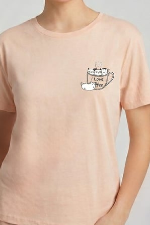 Mısırlı Kadın Pamuklu Pijama Takım Bej