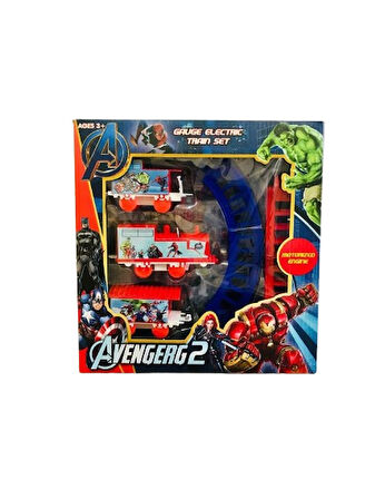 Pilli Tren Seti (Avenger - PP - Arabalar) 