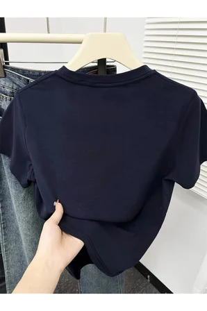 Unisex Cute Flowers Baskılı Tasarım Tshirt