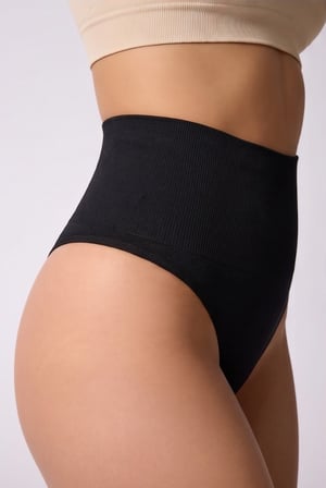 Yüksek Bel Lazer Kesim String Korse Külot İz Yapmayan İnceltici Sıkılaştırıcı Göbek Karın Bel Toparlayıcı
