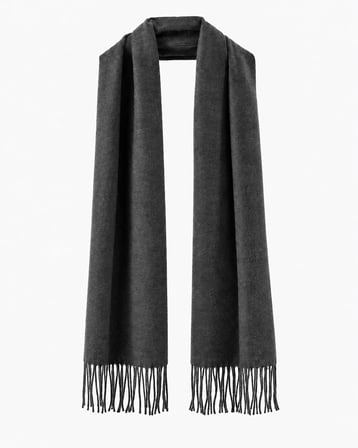 Soft Feel Kadın Atkı Şal – Yumuşak Dokulu Geniş Oversize Püsküllü Omuz Şalı