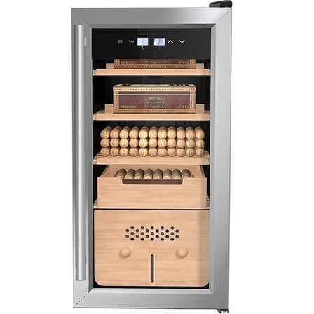 Berfmann Bfc315-Sg Cedro Humidor 315 Puro Kapasiteli Elektronik Puro Dolabı