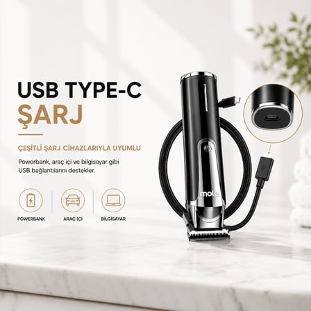 Mole X1 Şarjlı Saç ve Sakal Tıraş Makinesi