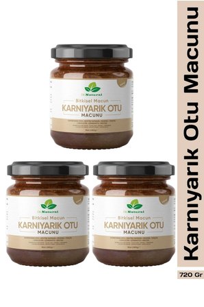 3 Adet Karnıyarık Otu Tozu Macunu Bitki Karışımlı Probiyotik Macun 240 Gr
