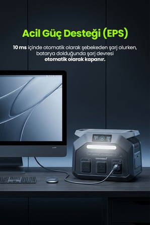goboenergy p1800 1024wh lifepo4 1800w max. taşınabilir güç i̇stasyonu,güç kaynağı