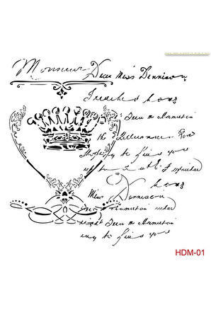 Hdm01 Home Dekor Midi Stencil (25x25)