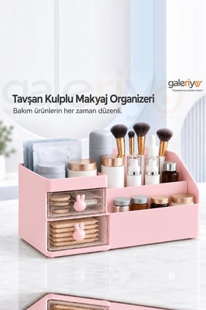 Galeriyo  Makyaj Organizeri Çekmeceli 