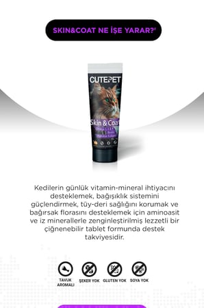 Kedi Bağışıklık & Tüy Güçlendirme Destek Paketi