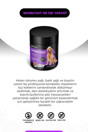 Köpek Deri ve Tüy Sağlığı Paketi