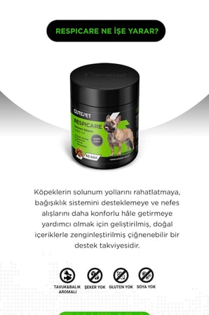 Köpek Solunum & Bağışıklık Destek Paketi