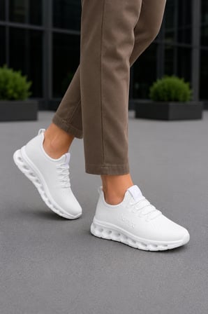 homiro Unisex Triko Sneaker Hafif Taban Günlük Spor Ayakkabı 