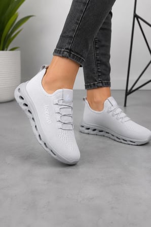 homiro Unisex Triko Sneaker Hafif Taban Günlük Spor Ayakkabı 