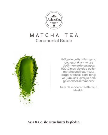 Asia & Co. 50 gr Ceremonial Grade Matcha