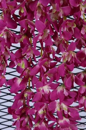 Yapay Çiçek Sitesi Yapay Salkım Wisteria Erguvan Dalı 70 cm Mor